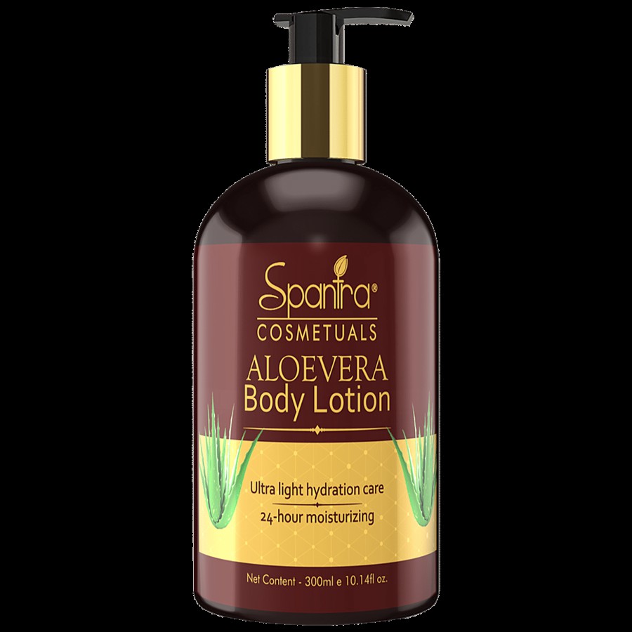 Spantra Aloe Vera Body Lotion - Natural