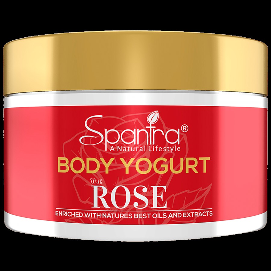 Spantra Rose Body Yogurt - Soothes Irritation