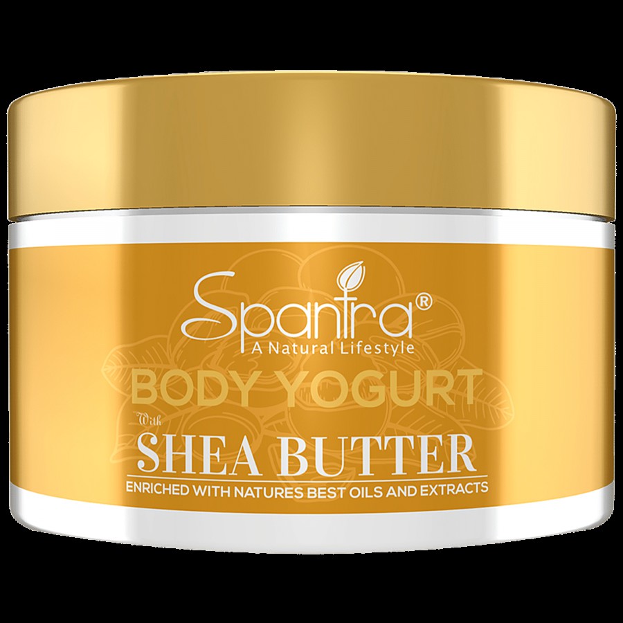 Spantra Shea Butter Body Yogurt - Hydrates Rough & Dry Skin