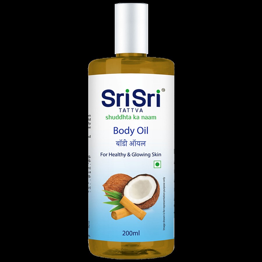 Sri Sri Tattva Body Oil - For Healthy & Glowing Skin