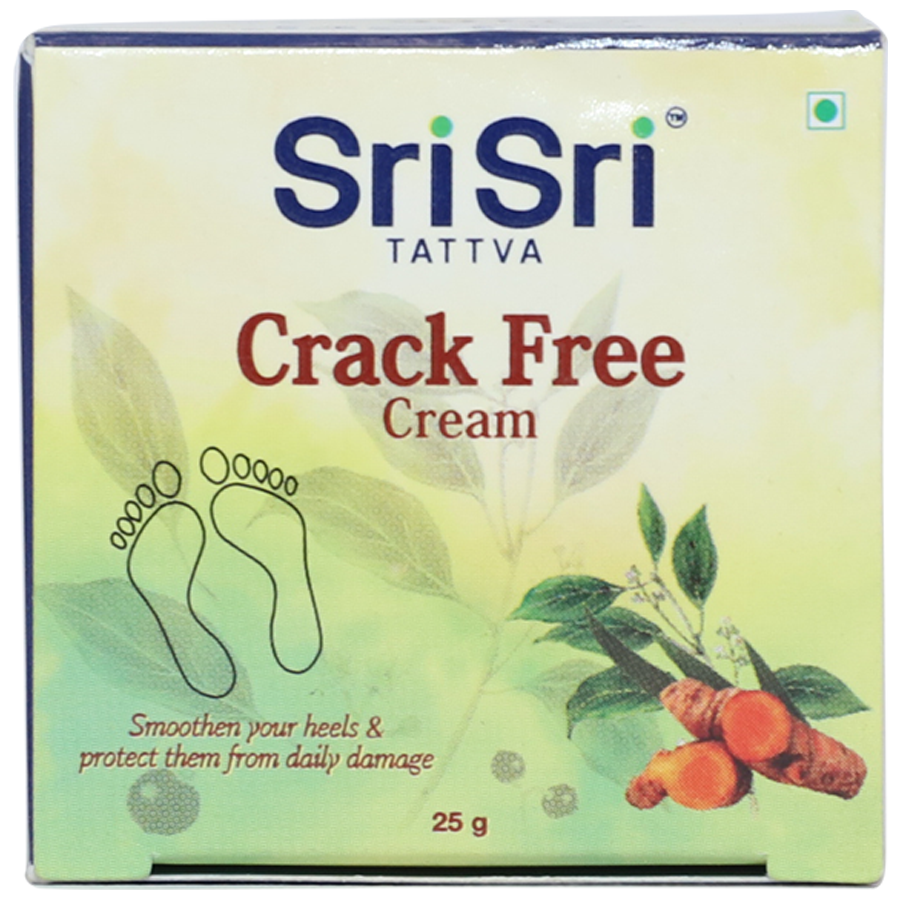 Sri Sri Tattva Crack Free Cream - For Soft & Smoothe Heels