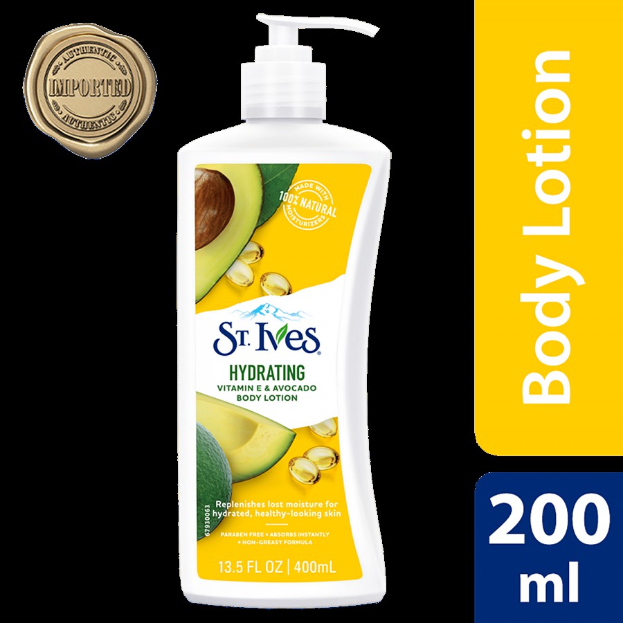 St.Ives Lotions Hydrating Body Lotion - Vitamin E & Avocado