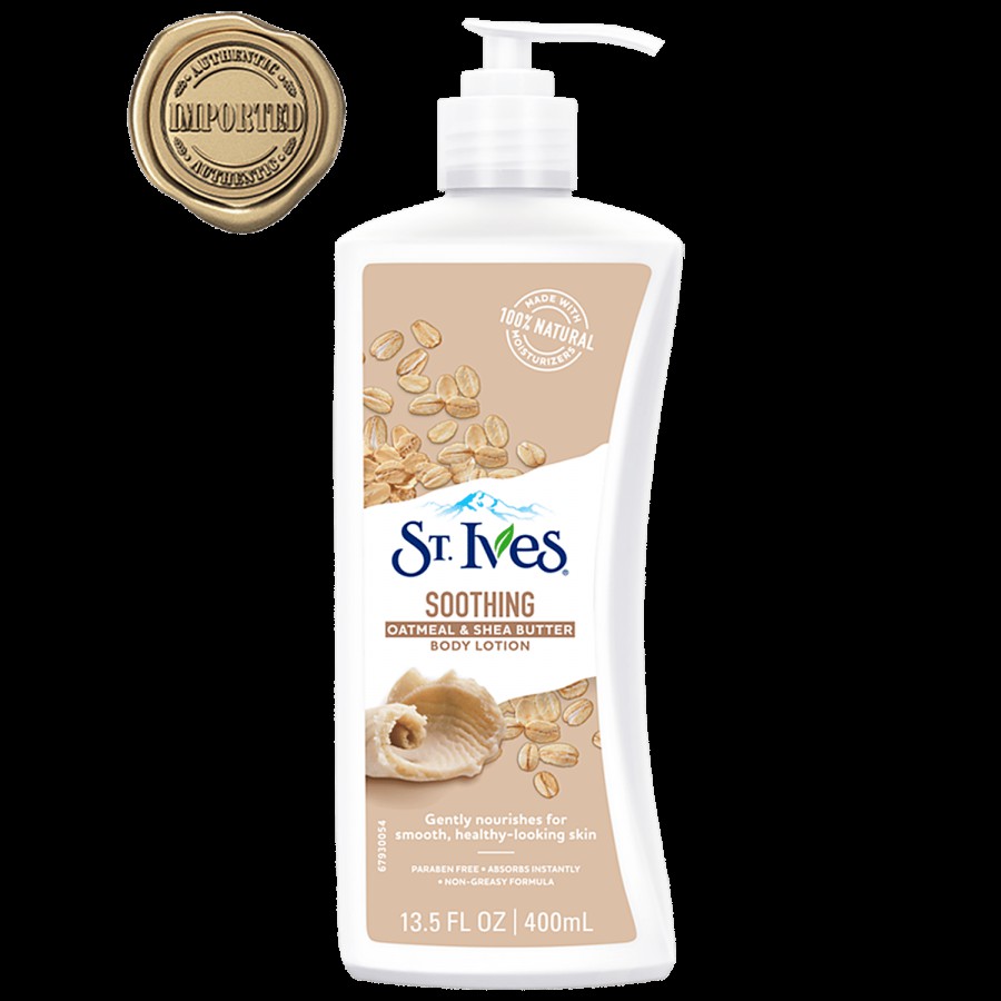 St.Ives Lotions Soothing Body Lotion - Oatmeal & Shea Butter