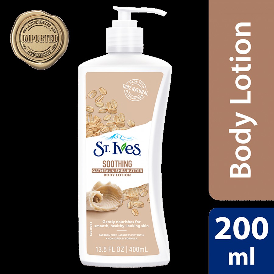 St.Ives Lotions Soothing Body Lotion - Oatmeal & Shea Butter