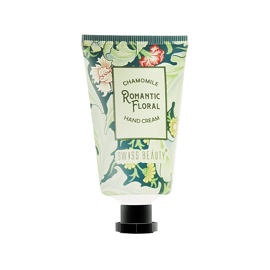 Swiss Beauty Chamomile Romantic Floral Hand Cream - With Shea Butter