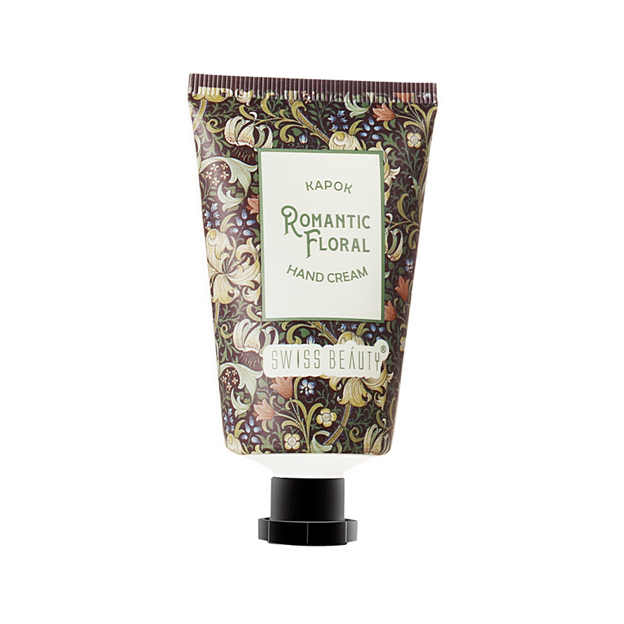 Swiss Beauty Kapok Romantic Floral Hand Cream - With Shea Butter