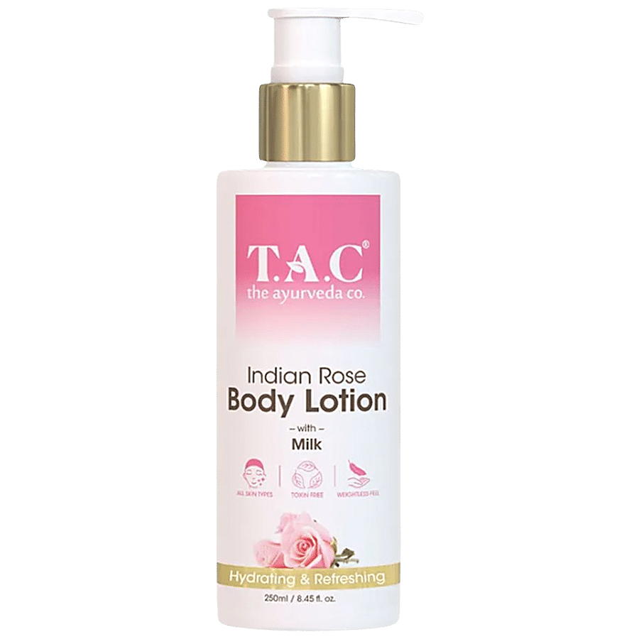 TAC - The Ayurveda Co. Indian Rose Body Lotion With Milk