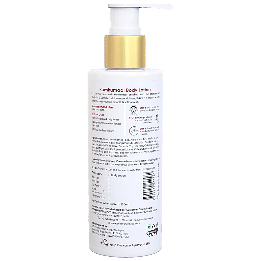 TAC - The Ayurveda Co. Kumkumadi Body Lotion