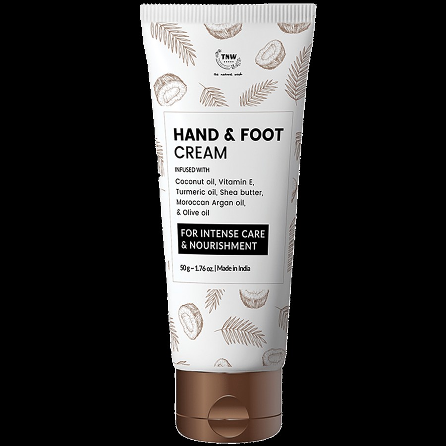 TNW-The Natural Wash Hand & Foot Cream - Coconut Oil