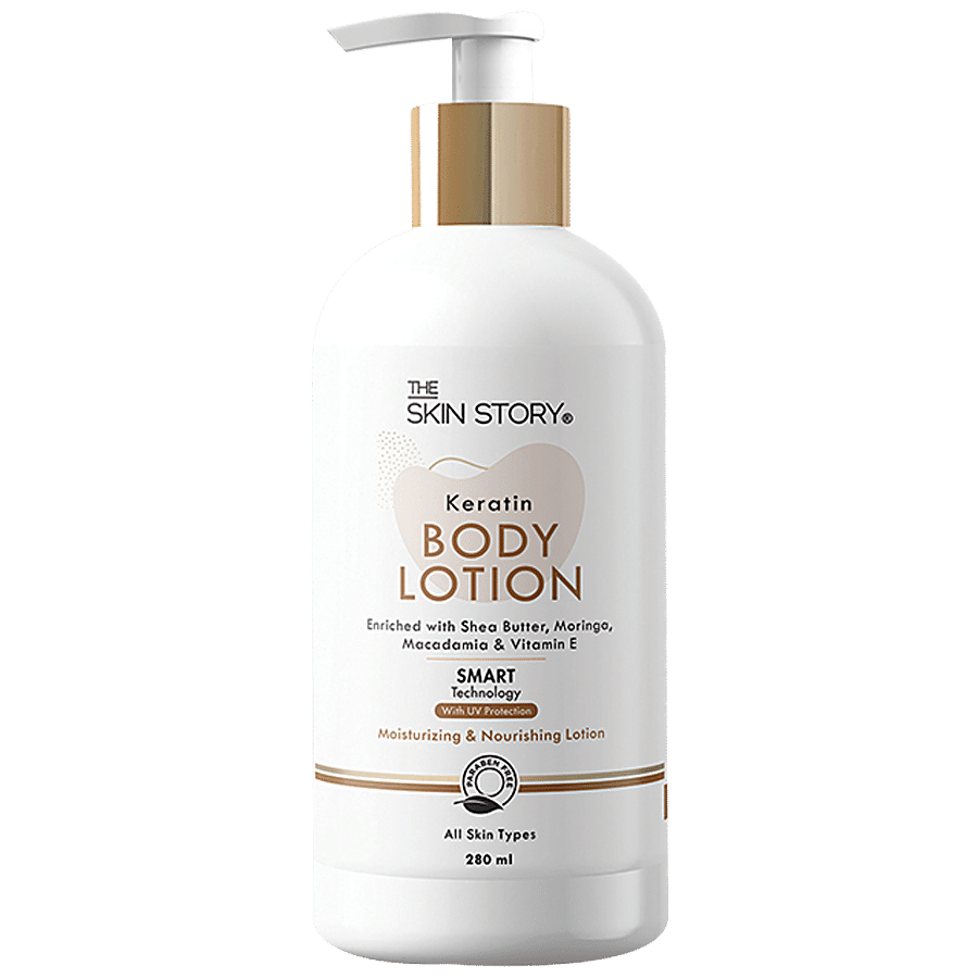 The Skin Story Keratin Body Lotion - Enriched With Shea Butter