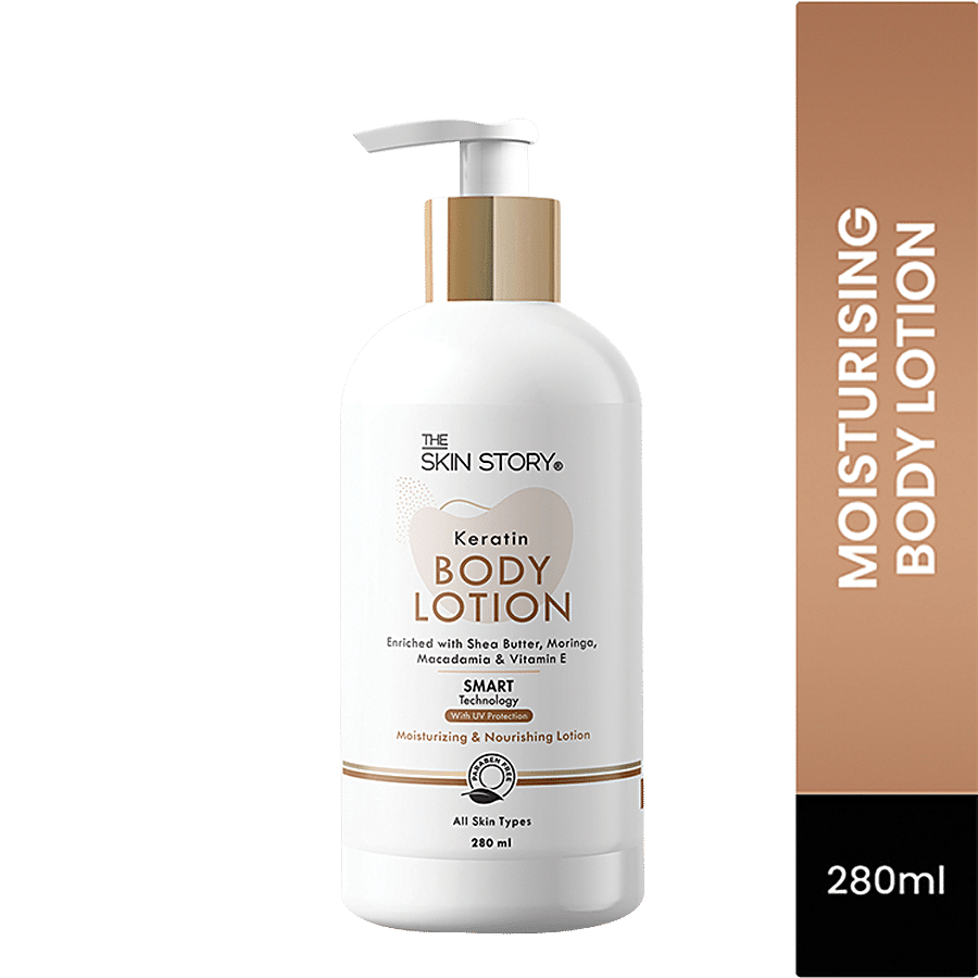 The Skin Story Keratin Body Lotion - Enriched With Shea Butter