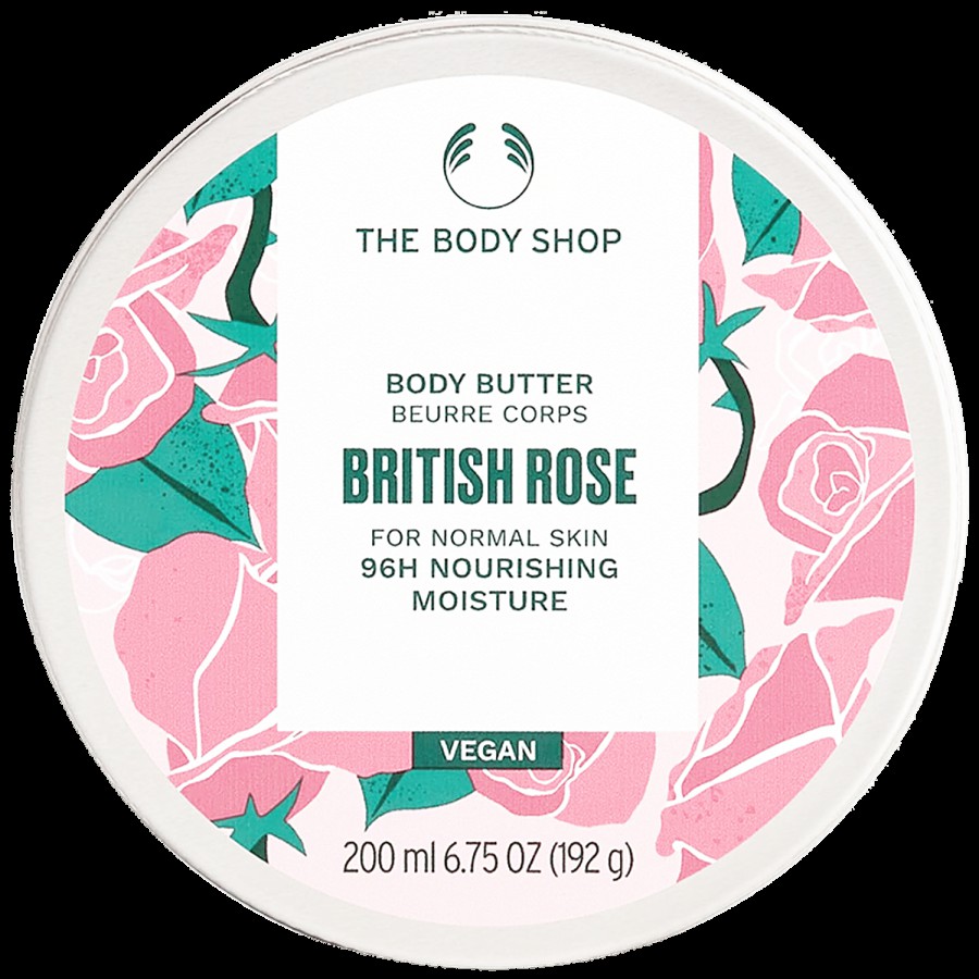 The Body Shop British Rose Instant Glow Body Butter