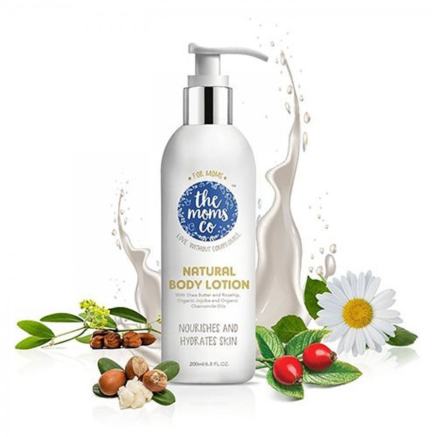 The Moms Co Natural Body Lotion - Nourishes & Hydrates Skin