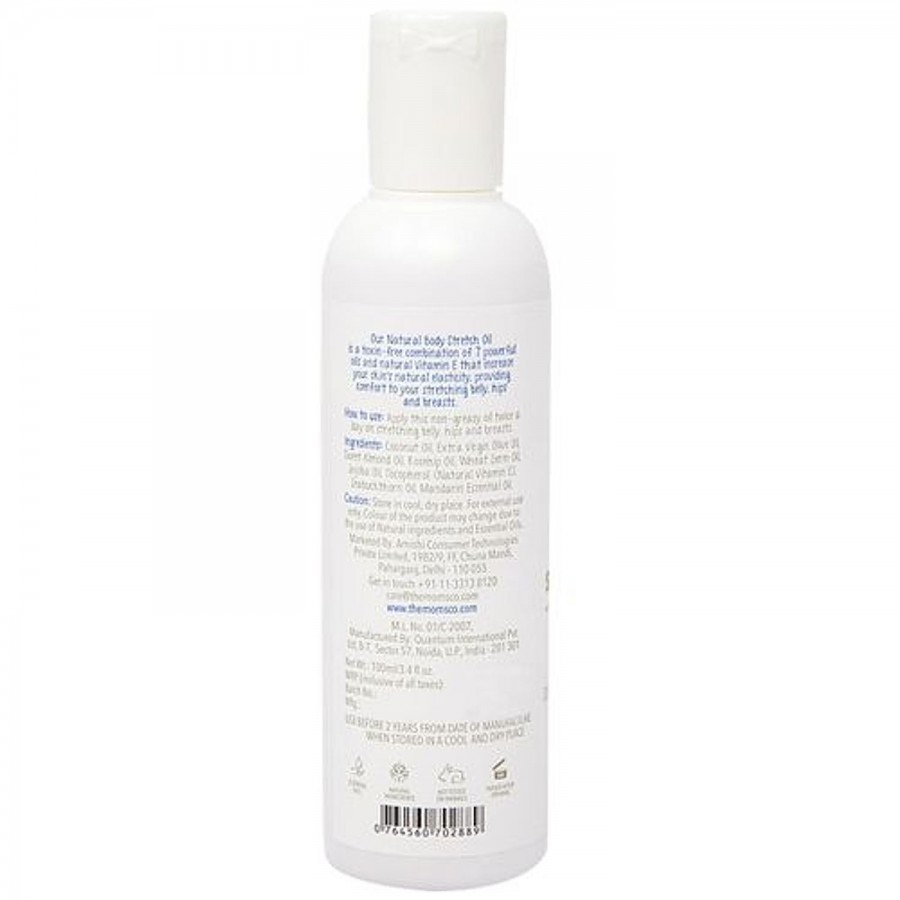 The Moms Co Natural Stretch Oil - Soothes & Moisturizes Stretching Skin