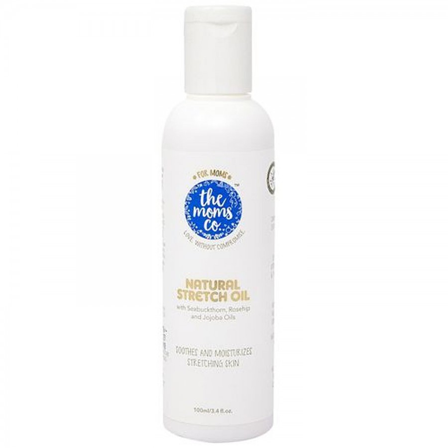 The Moms Co Natural Stretch Oil - Soothes & Moisturizes Stretching Skin