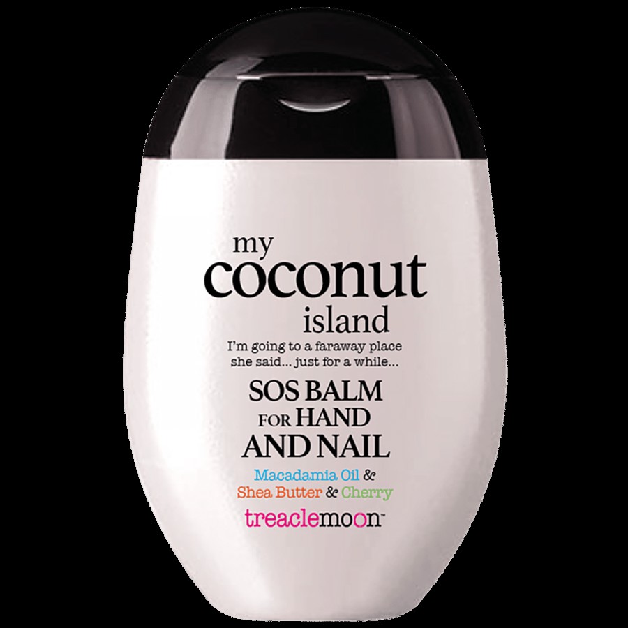 Treaclemoon My Coconut Island SOS Hand & Nail Balm - Macadamia Oil