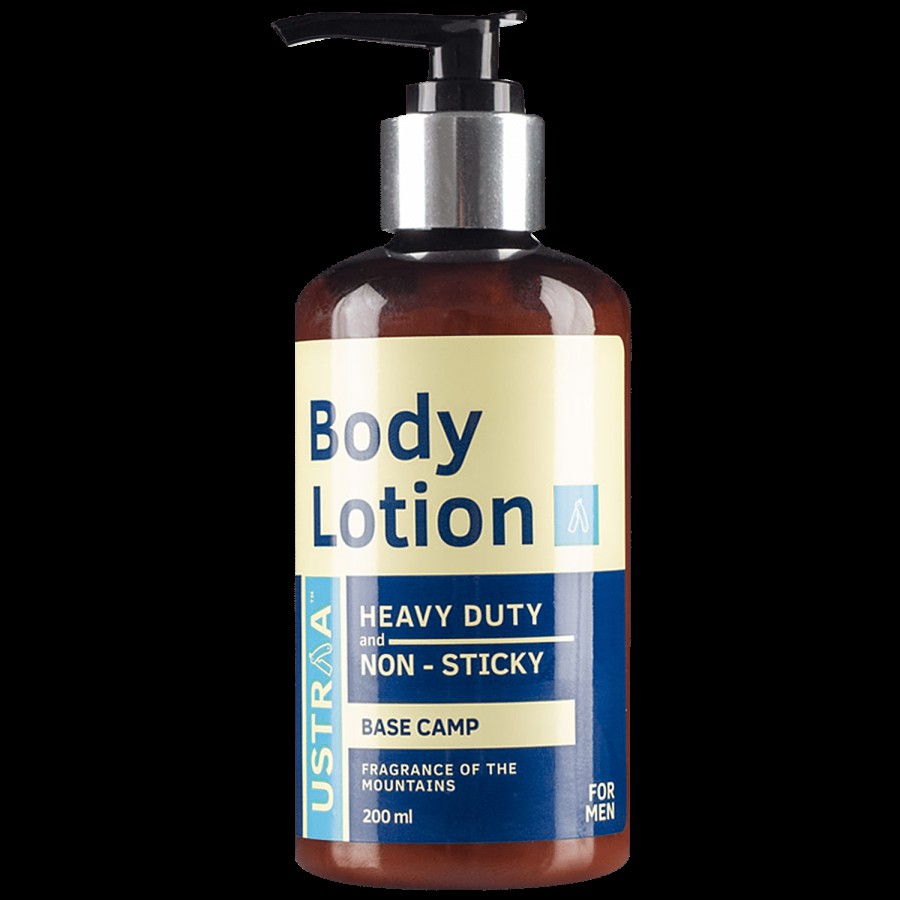 Ustraa Body Lotion For Men - Non Sticky