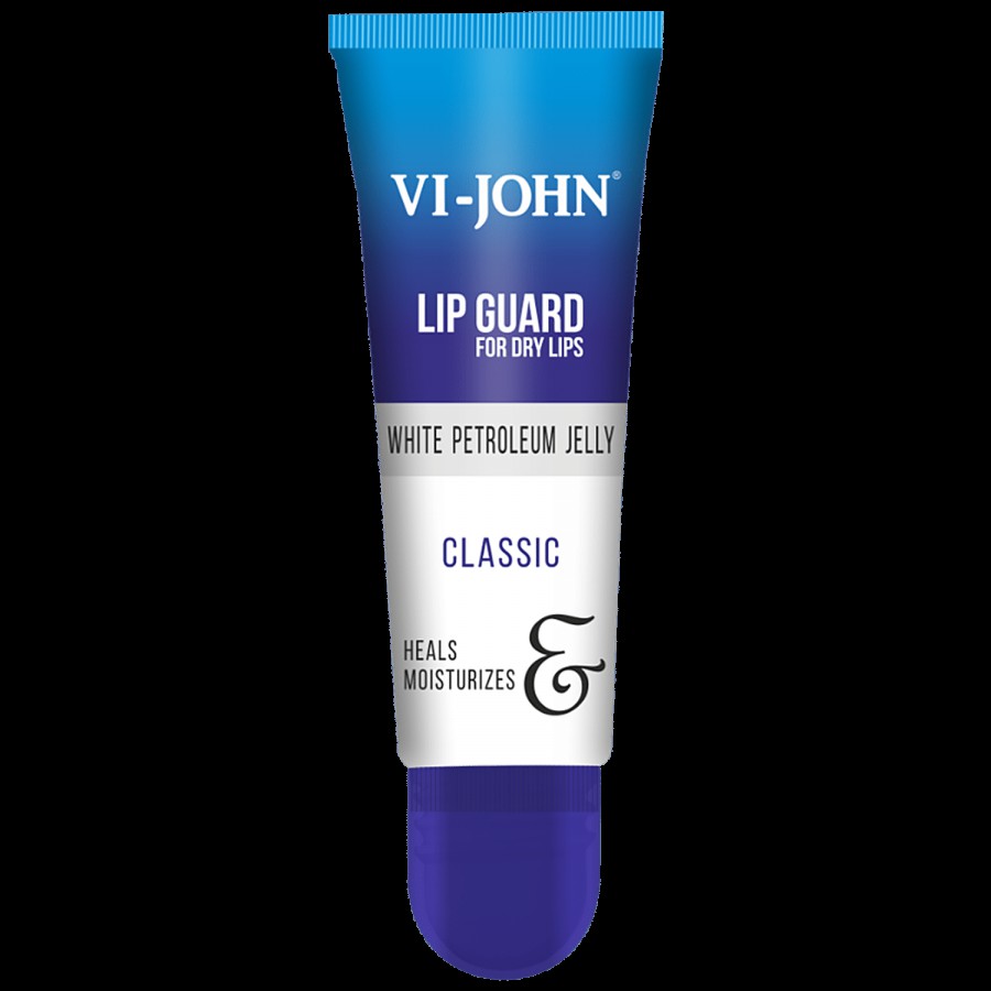 VI-JOHN  Lip Guard For Dry Lips - White Petroleum Jelly Classic