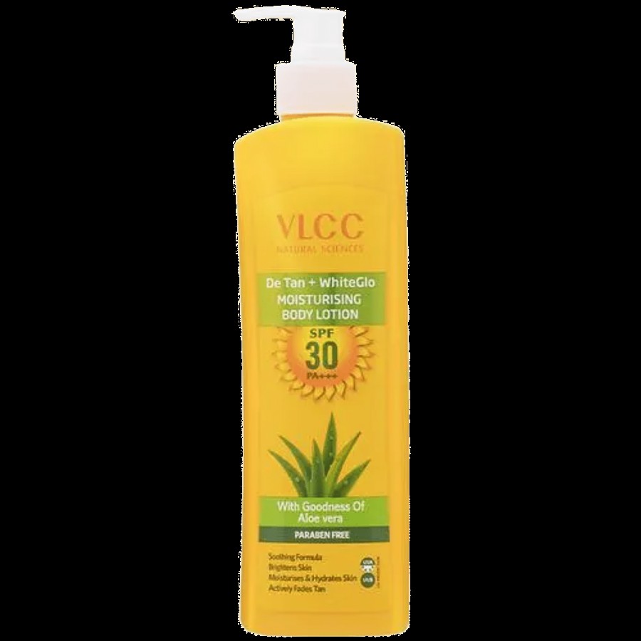 VLCC DeTan + White Glow Moisturising Body Lotion SPF 30 PA+++