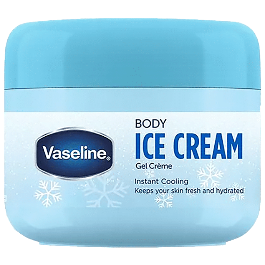 Vaseline Body Ice Cream - Keeps Your Skin Fresh & Hydrated