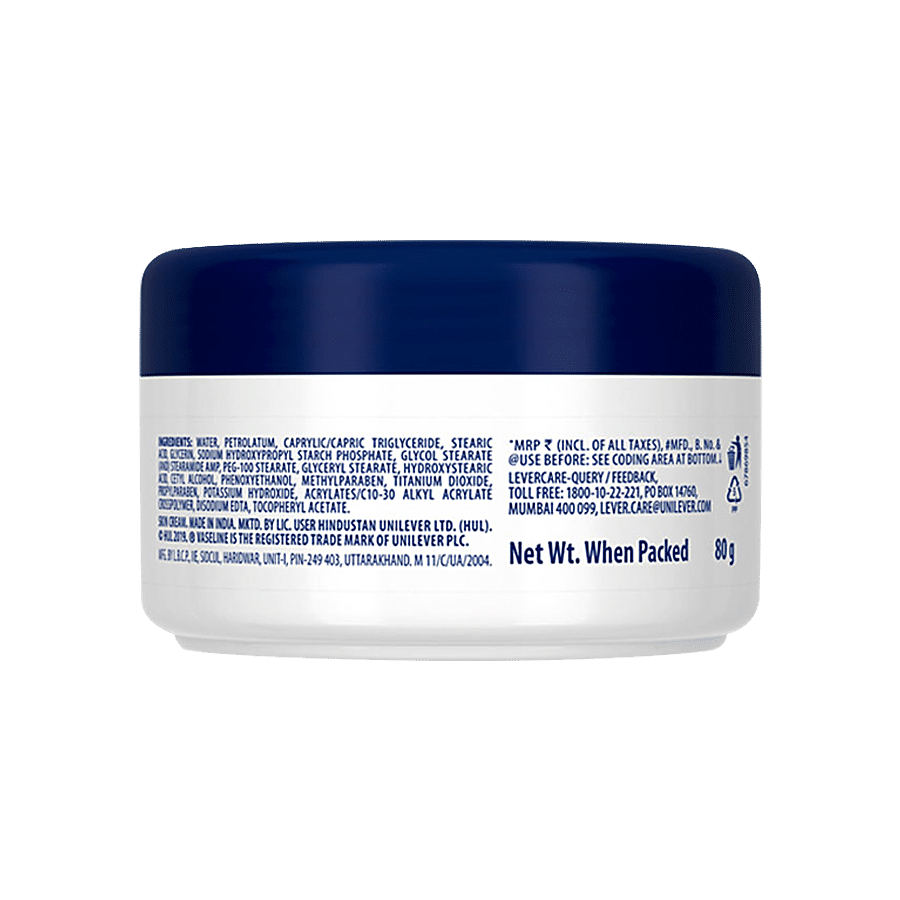 Vaseline Derma Care Intense Moisturizing Cream - Multipurpose Dry Skin Repair