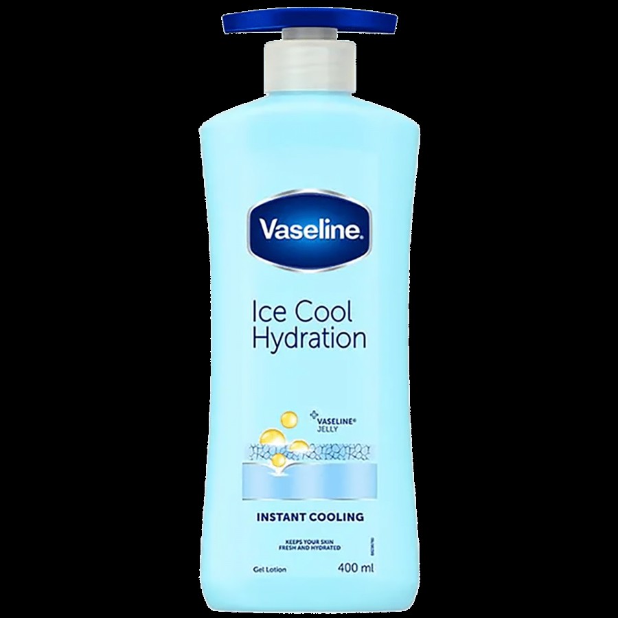 Vaseline Ice Cool Hydration Gel Lotion - Keeps Your Skin Fresh & Hydrated