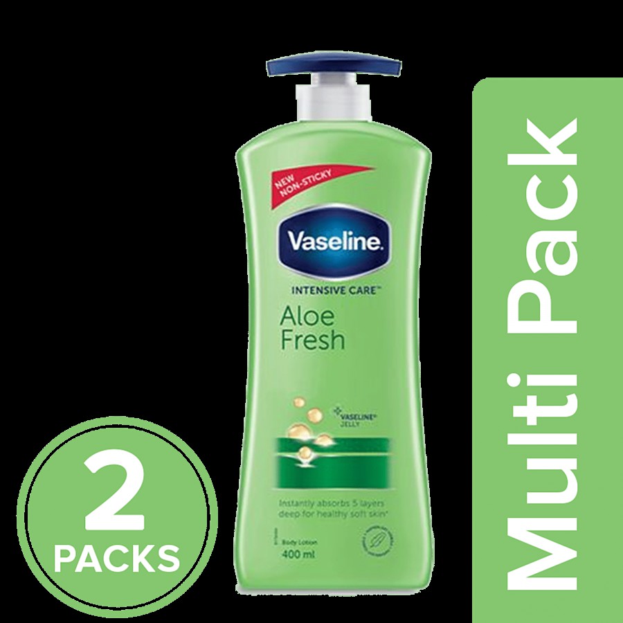 Vaseline Intensive Care Aloe Fresh Body Lotion