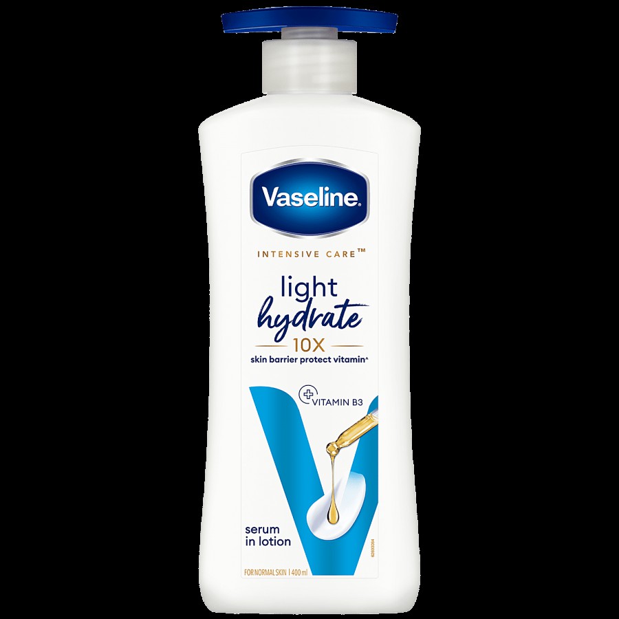 Vaseline Intensive Care Light Hydrate Serum In Lotion - 10X Skin Barrier Protect Vitamin