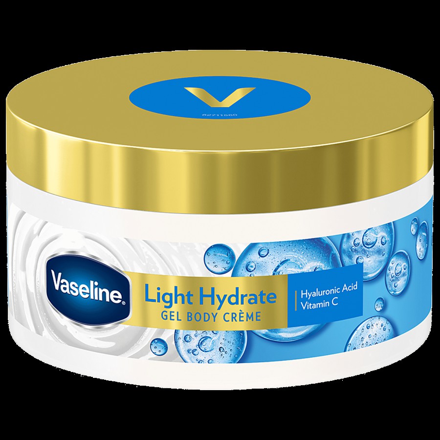 Vaseline Light Hydrate Gel Body Creme - Hyaluronic Acid & Vitamin C