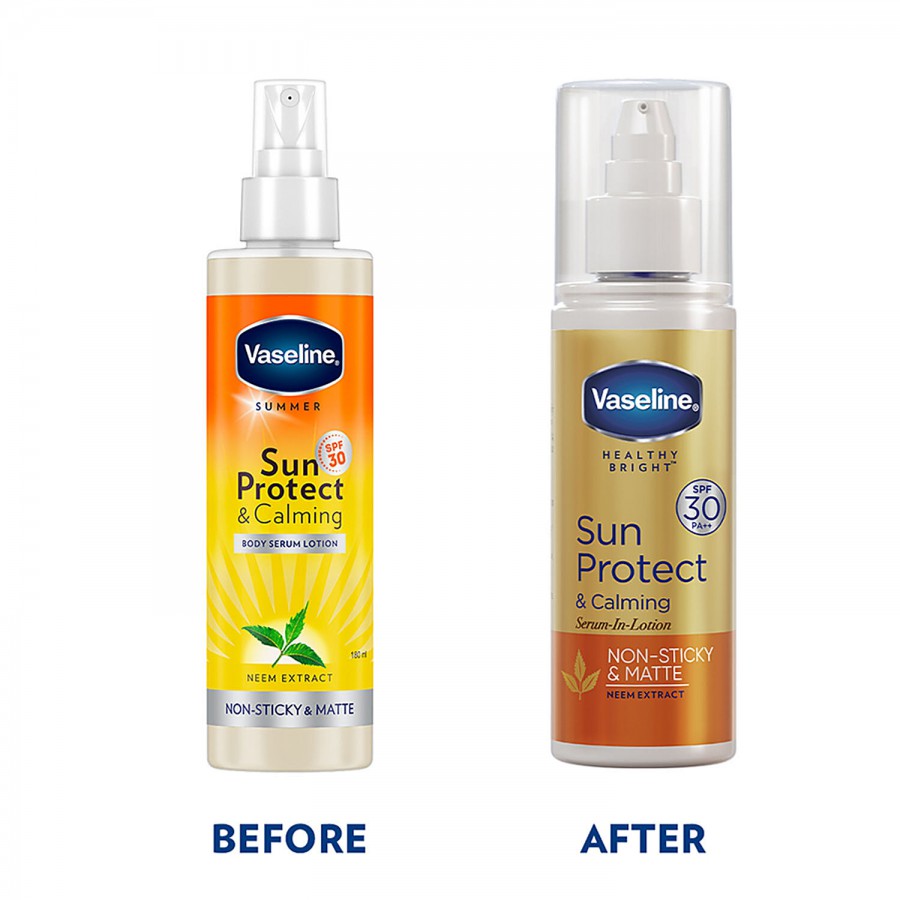 Vaseline Summer Body Serum Lotion - Sun Protect & Cooling