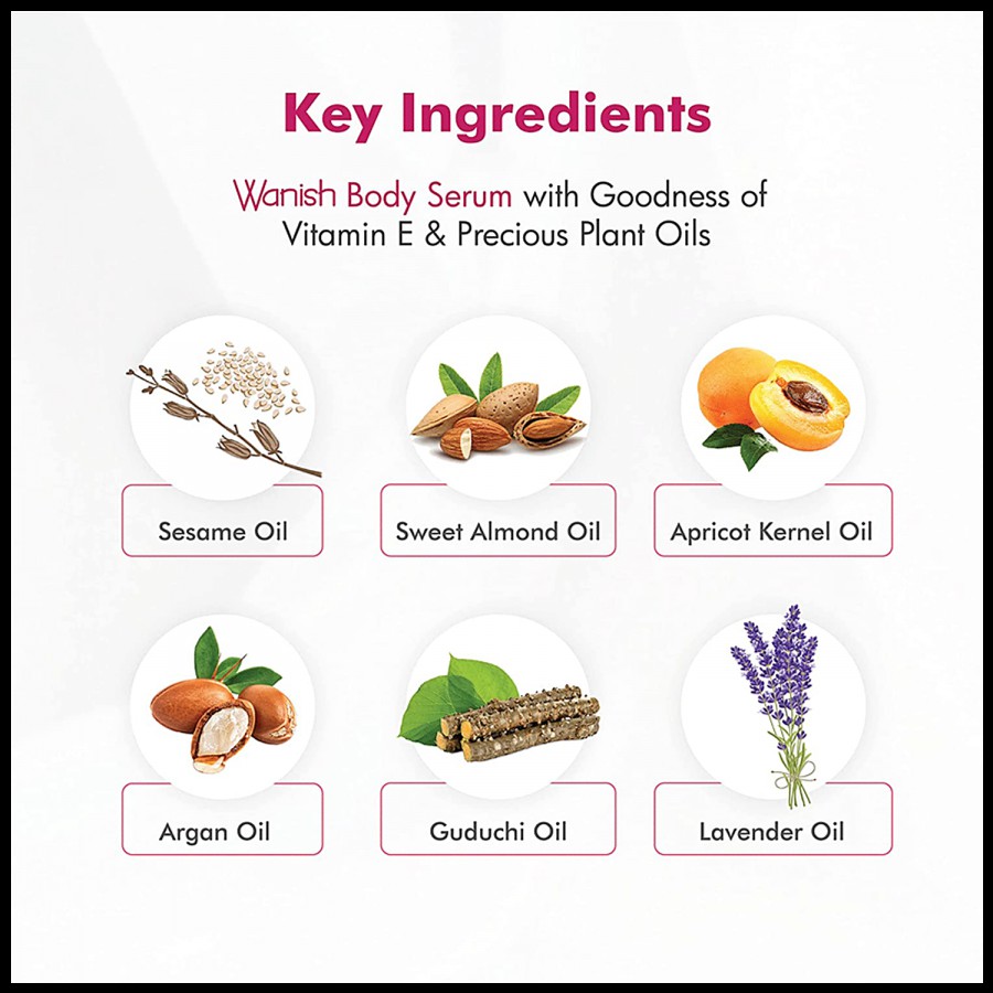 WANISH Body Serum - 100% Natural