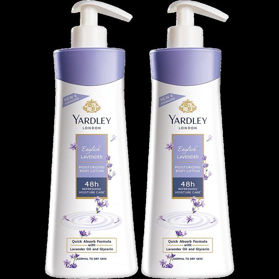 Yardley London English Lavender Moisturizing Hand & Body Lotion