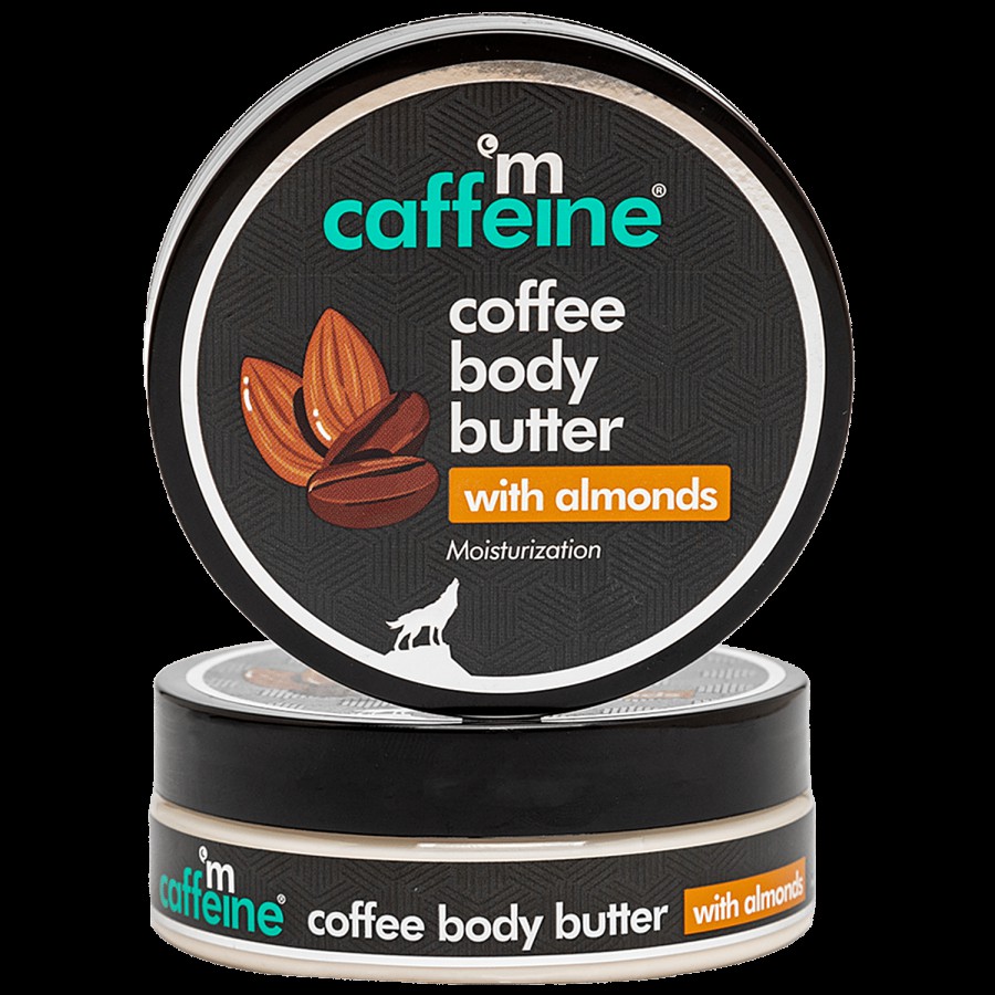 mCaffeine Coffee Body Butter - With Almonds