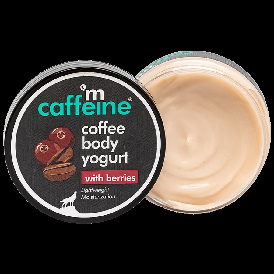 mCaffeine Coffee Body Yogurt - With Berries