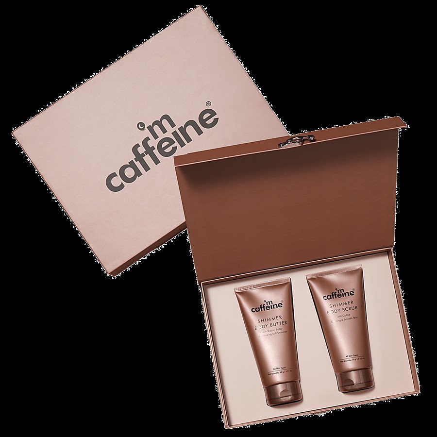 mCaffeine Cover Me In Stardust Shimmer Gift Kit