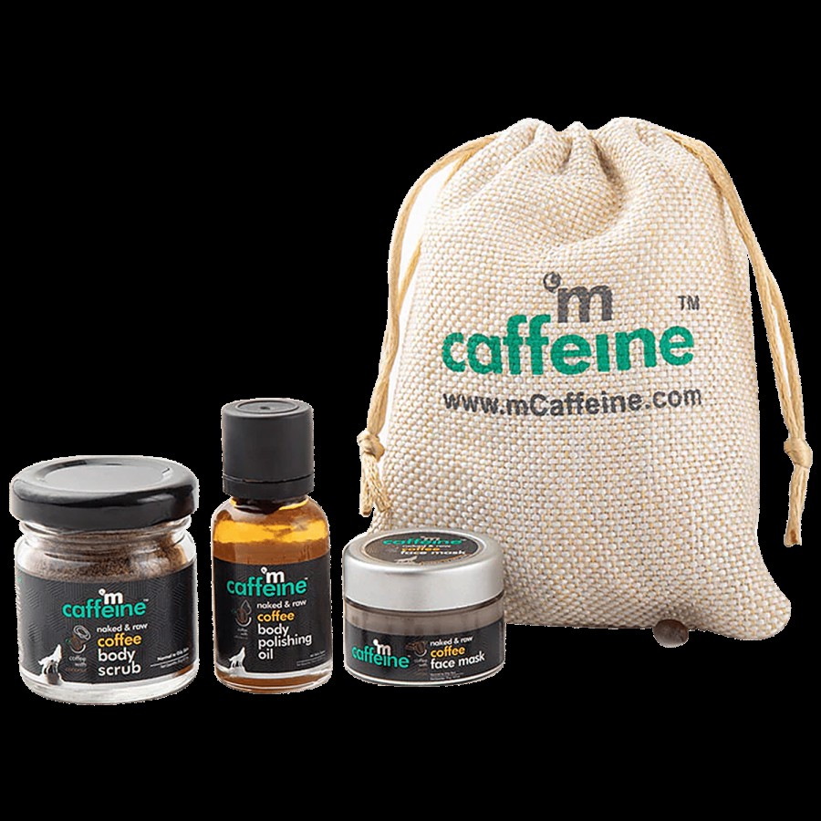 mCaffeine Deep Pore Cleansing Kit - Coffee Face Wash