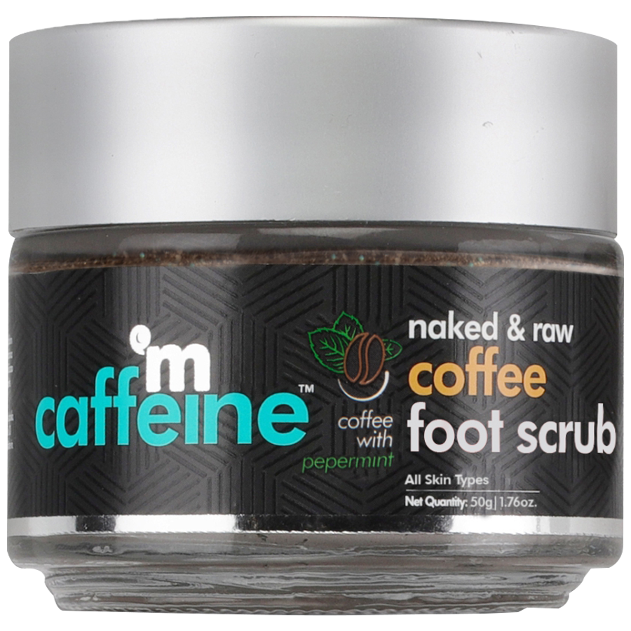 mCaffeine Naked & Raw Dead Skin Removal Coffee Foot Scrub