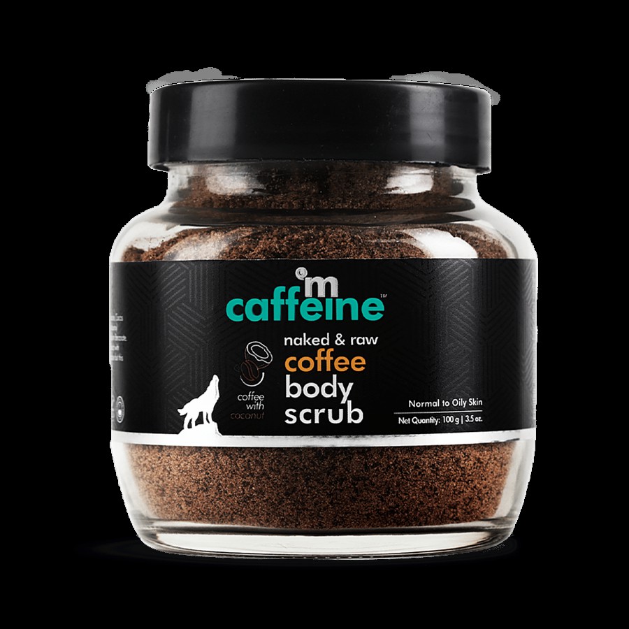 mCaffeine Naked & Raw Tan Removal Coffee Body Scrub