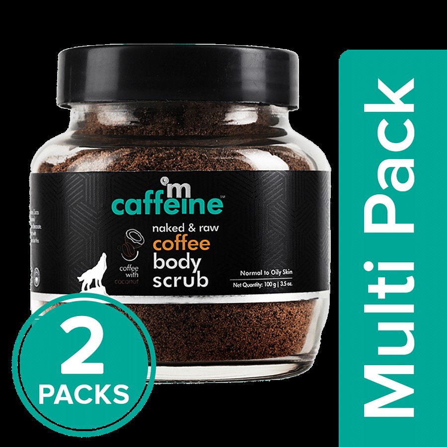 mCaffeine Naked & Raw Tan Removal Coffee Body Scrub