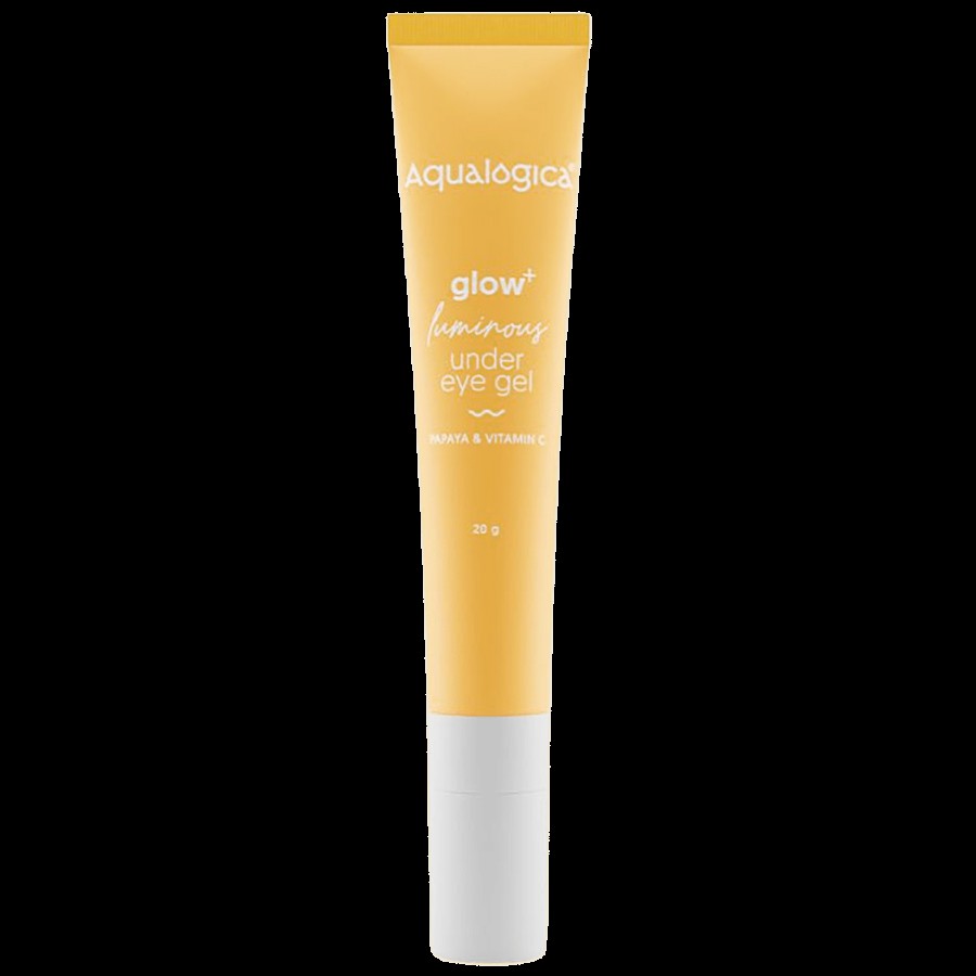 Aqualogica Glow+ Luminous Under Eye Gel - Papaya & Vitamin C