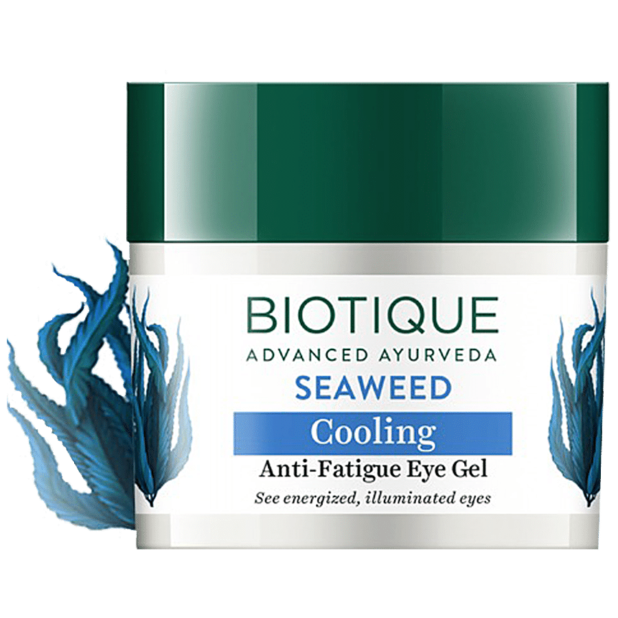 BIOTIQUE Cooling Anti Fatigue Eye Gel - Seaweed