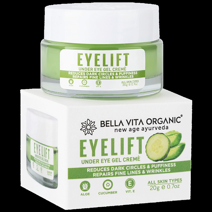 Bella Vita Organic EyeLift Under Eye Cream Gel