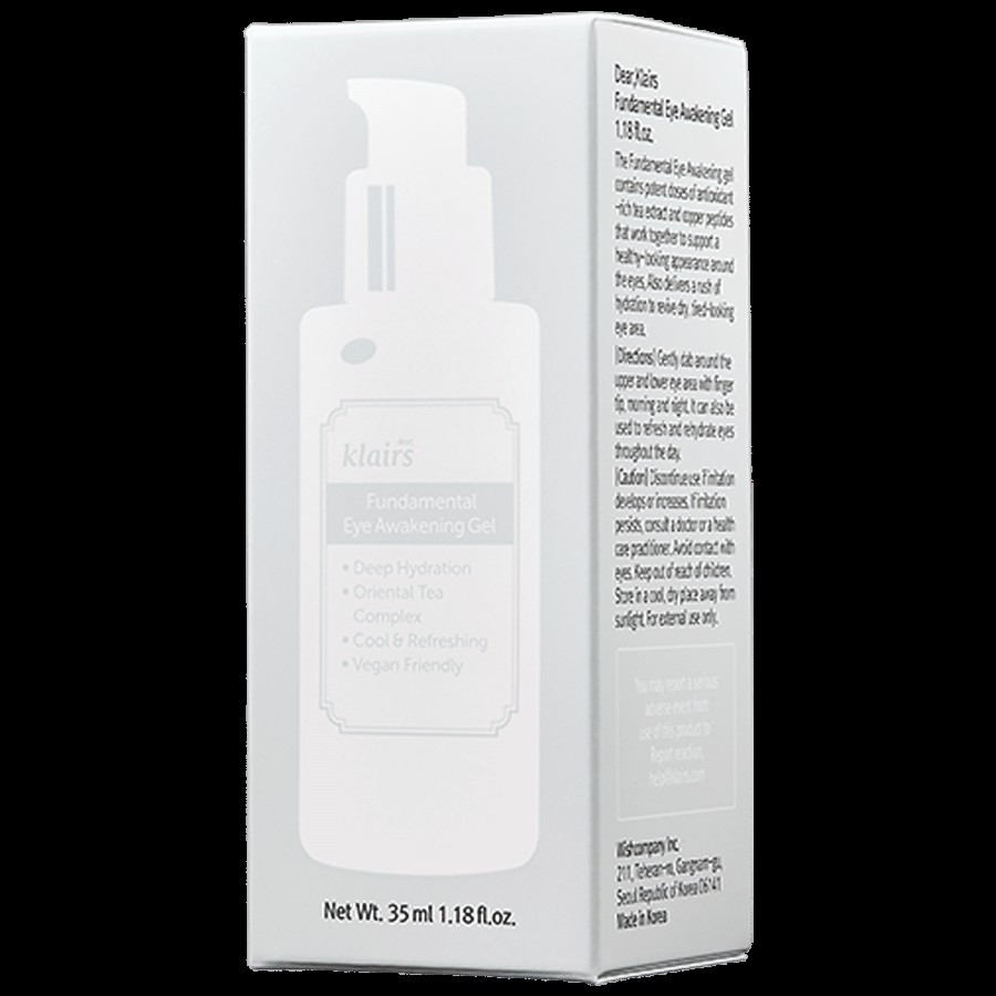 Klairs Fundamental Eye Awakening Gel - Deep Hydration