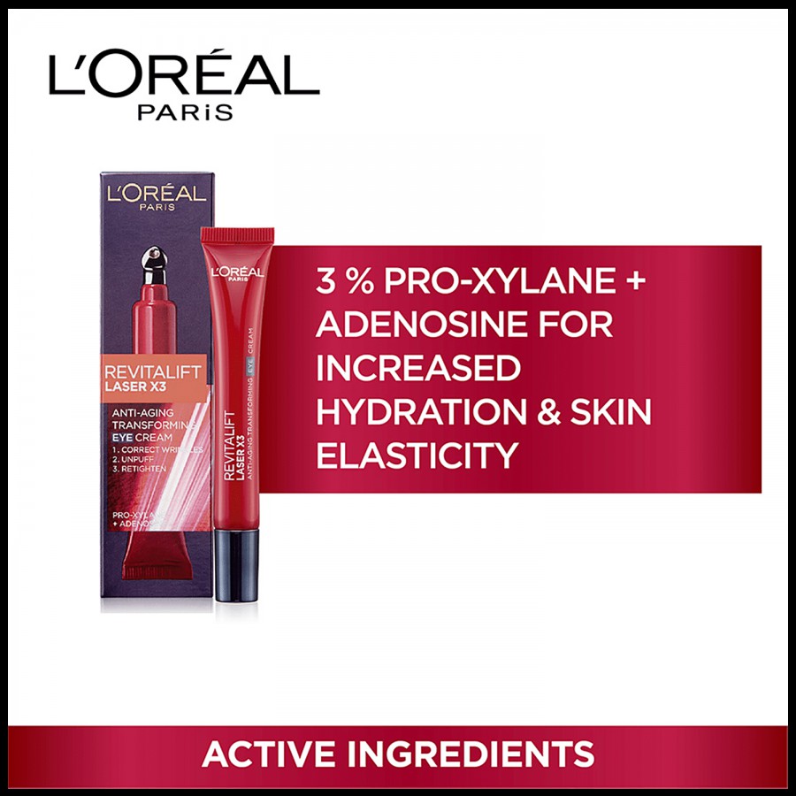 L'Oreal Paris Revitalift Laser X3 Transforming Eye Cream