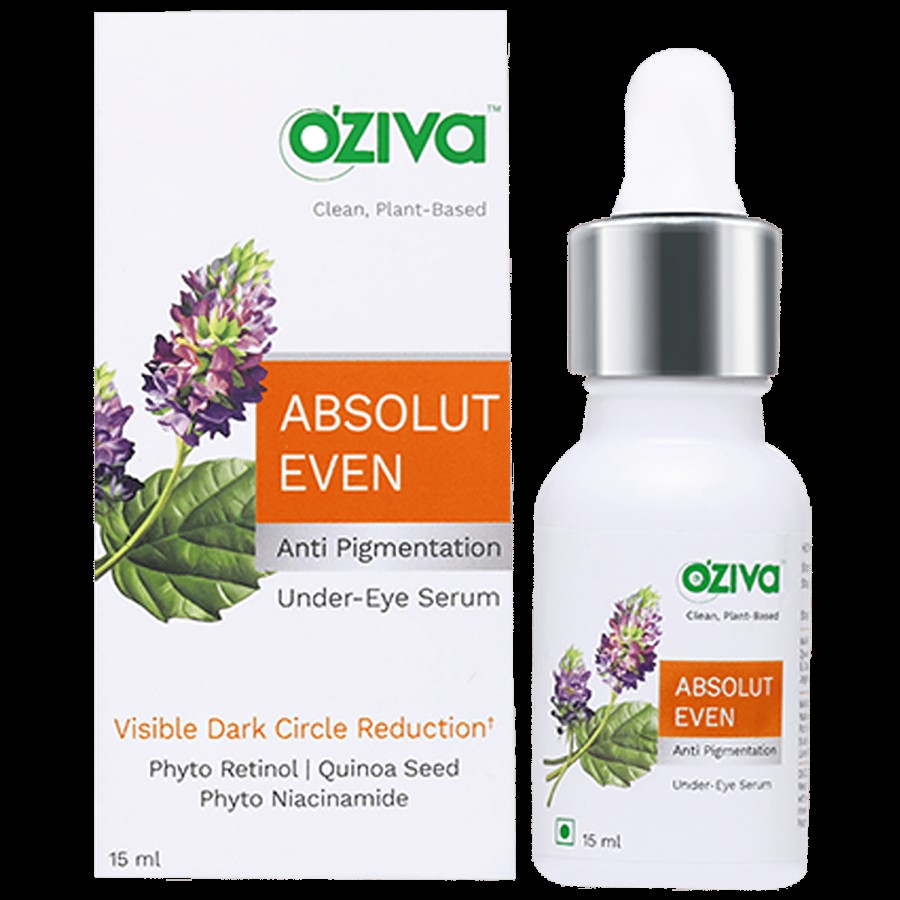 O'ZIVA Absolut Even Under-Eye Serum - Anti-Pigmentation With Phyto Niacinamide