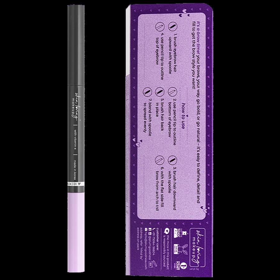 Plum Eye-Swear-By Brow Definer - With Vitamin E