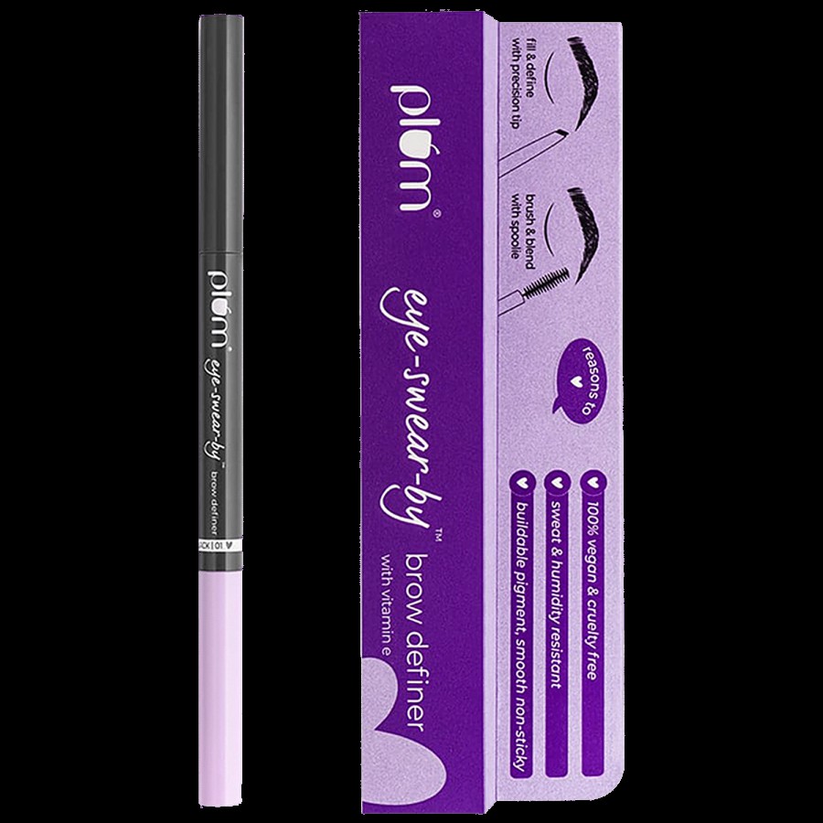 Plum Eye-Swear-By Brow Definer - With Vitamin E