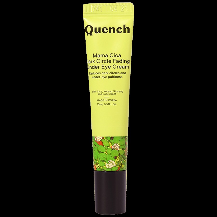 Quench Botanics Mama Cica Dark Circle Fading Under Eye Cream - Korean Ginseng