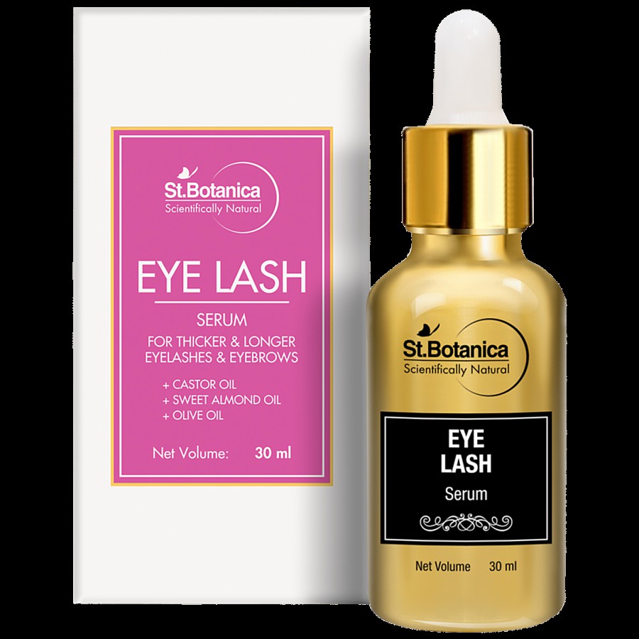 StBotanica Eyelash Growth Serum - With Castor Oil