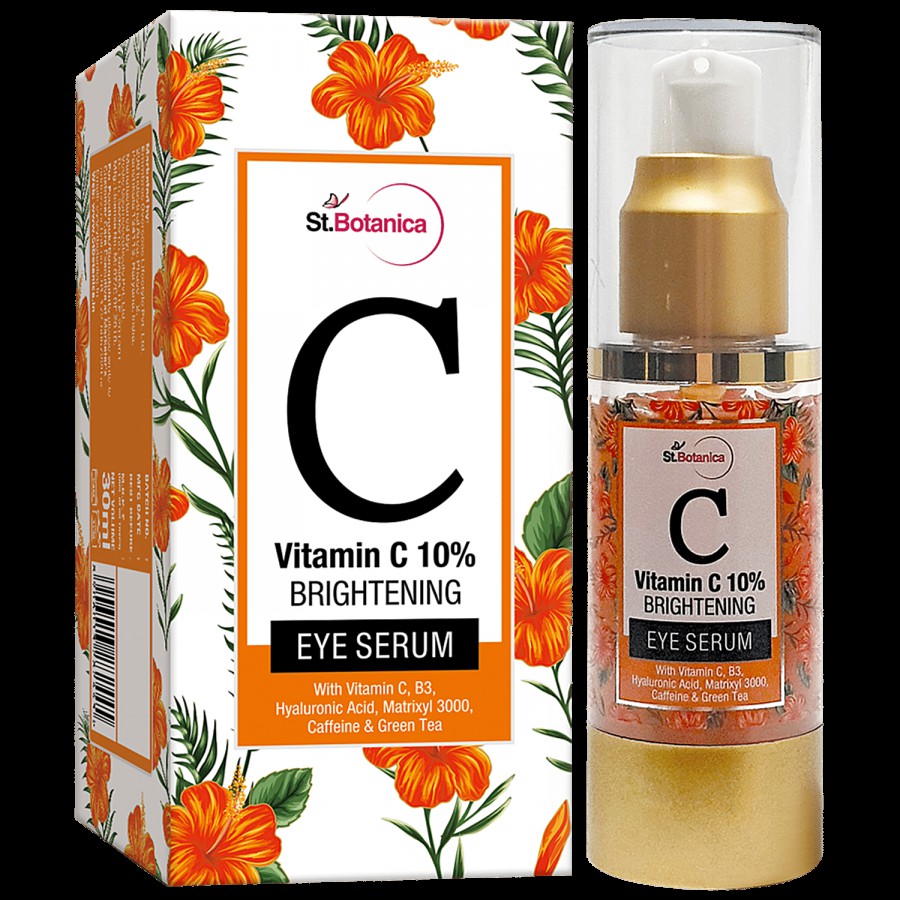 StBotanica Vitamin C 10% Brightening Under Eye Serum - With Vitamin E